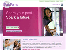 Tablet Screenshot of fabfems.org